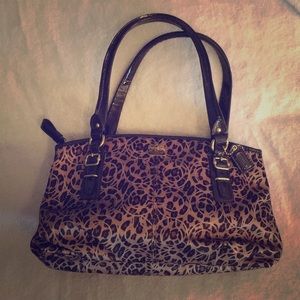 Coach handbag Leopard Print